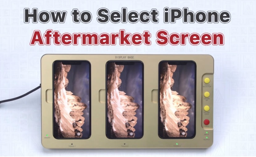 How to Select iPhone Aftermarket Screen Replacement?