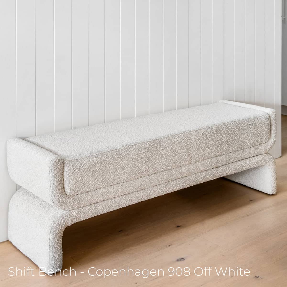 leather upholstered bench with back