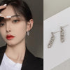 Korea Style Harajuku Punk Cool Egirl Girl Cross Chain Pendant Earrings For Women Men Bff Street Hip Hop Jewelry Gift