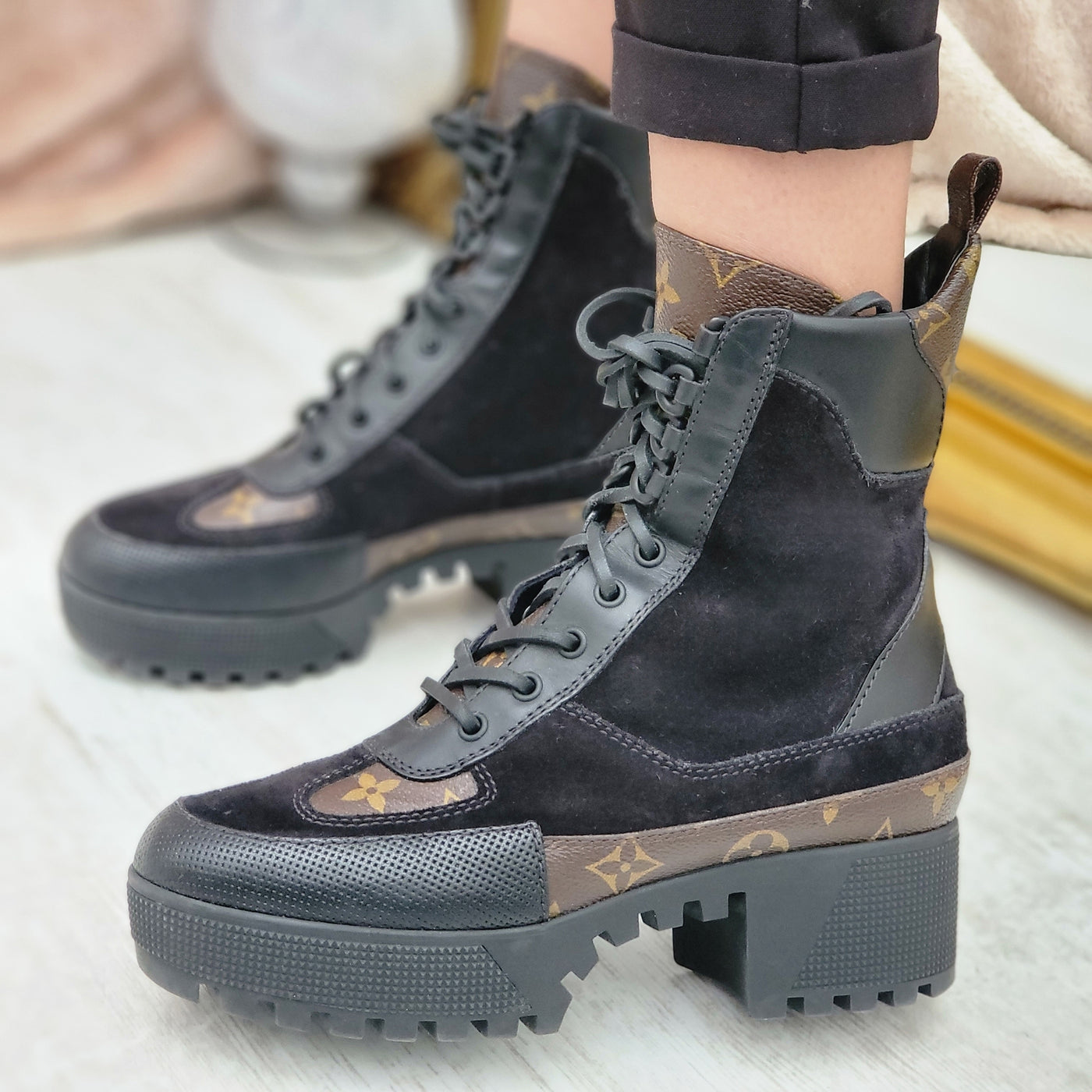 Louis Vuitton Pillow Boots Are The Puffer Shoes All Over Instagram   Glamour UK