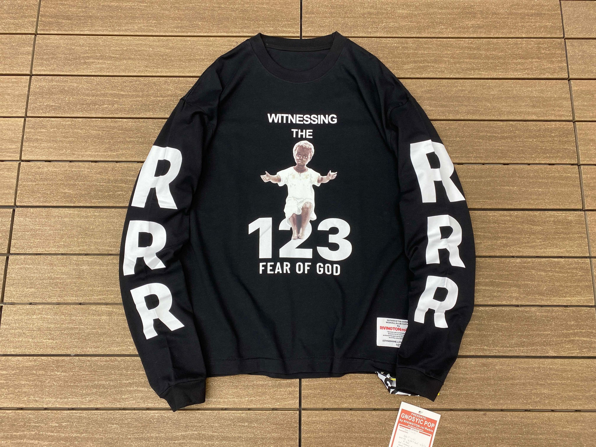 RRR-123 FEAR OF GOD THE WITNESS L/S TEE | angeloawards.com