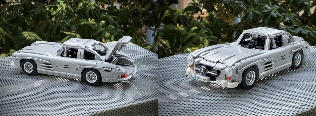 Classics car selection mercedes 300sl lego