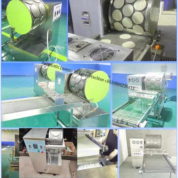 Spring Roll Lumpia Wrapper Making Machine