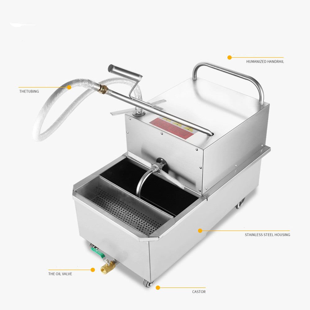 20 Years of Experience Deep Fryer With Oil Filtration System