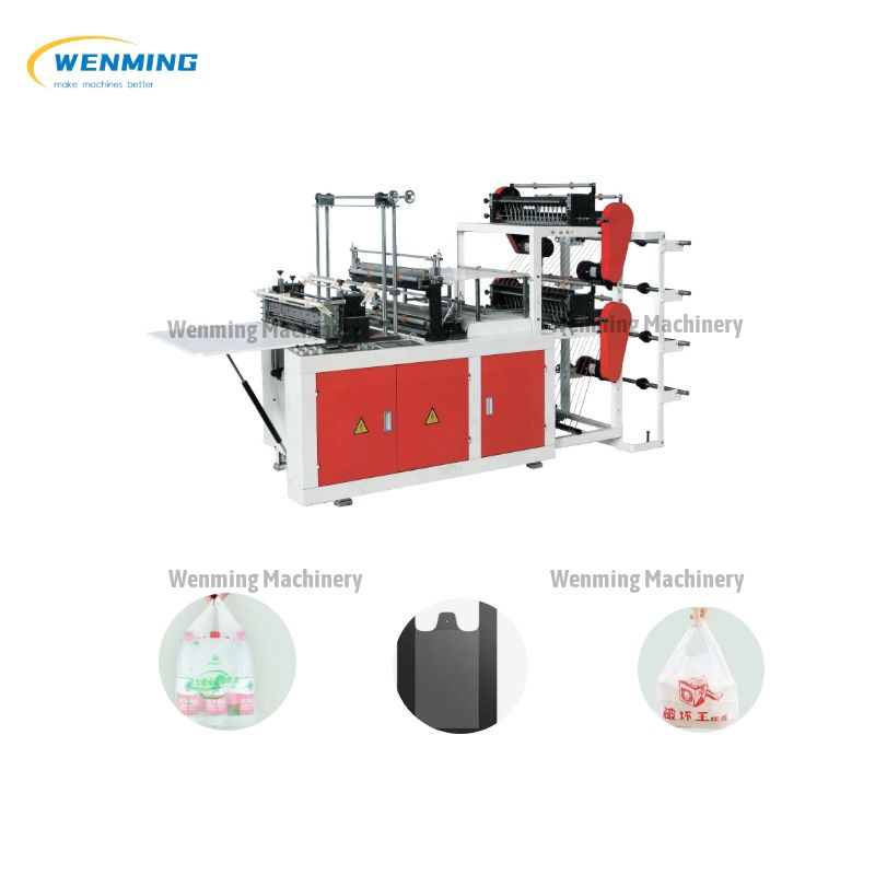 Powerful Polythene Bag Making Machine Non Woven Fabric Bag Making Machine