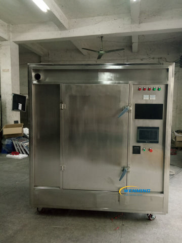 Industrial microwave wood dryer