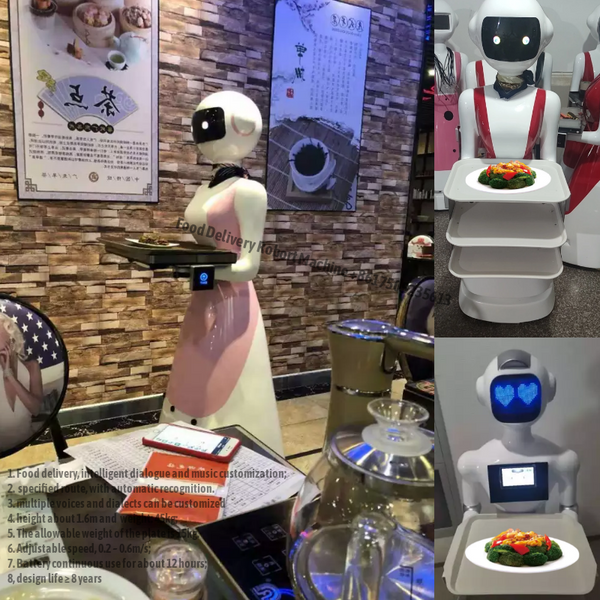 Robot-camarero-restaurante
