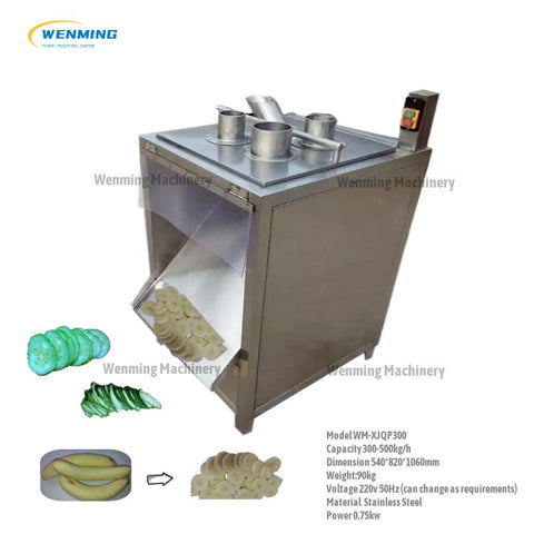 50 Hz Stainless Steel 0.75 KW Potato Chips Cutting Machine, For