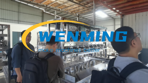 customer -visite-Industrial-mango-peeling-machine