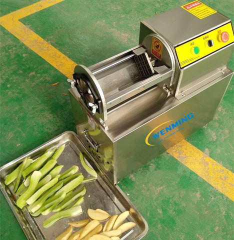 Electric Eggplant Slicer Machine Eggplant slitting machine