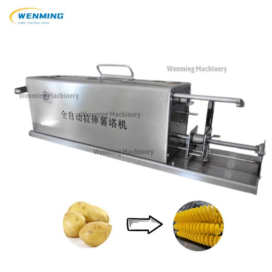 Potato Tower Machine Chips Cutting Potato Chips Cutter Electric