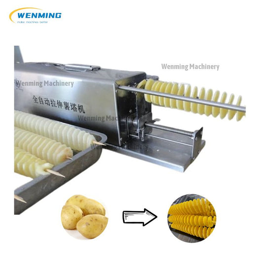 Potato Tower Machine Chips Cutting Potato Chips Cutter Electric Chips – WM  machinery