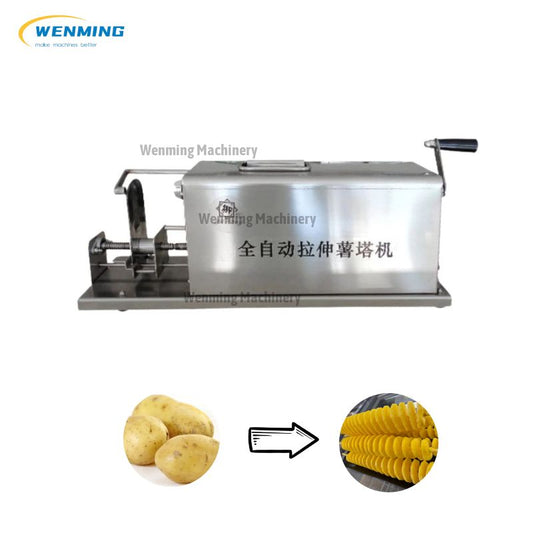 Twister Potato Chips Machine Automatic Potato Slicer Machine – WM
