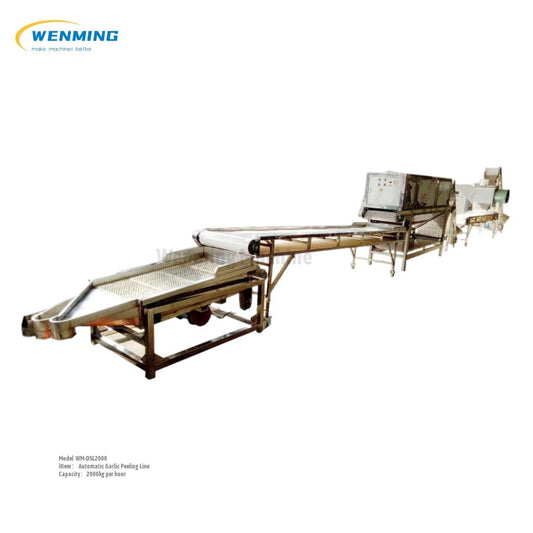 Garlic Peeling Machine line Industrial Garlic Peeling Production Line – WM  machinery