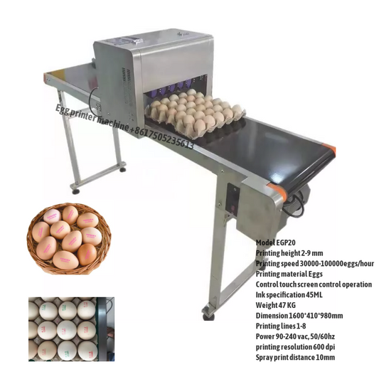 Printing Machines on Eggs Egg Date Printer Egg Stamping Machine