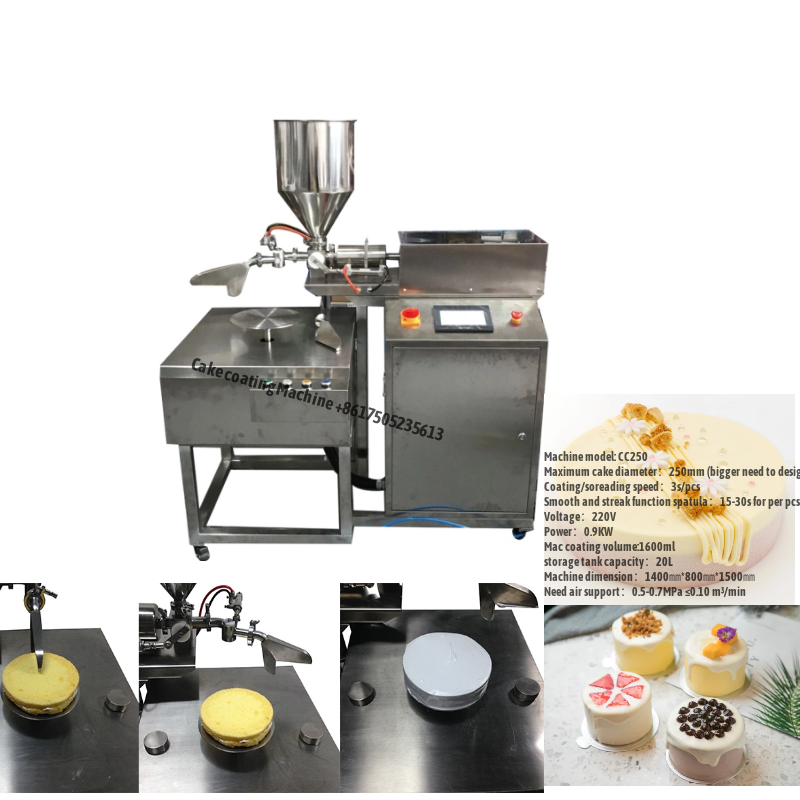 laberinto Dureza Derivación Máquina automática de recubrimiento para esparcir pasteles de cumpleañ – WM  machinery