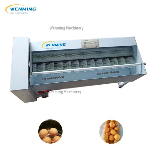  INTBUYING Egg Washer Machine for Fresh Eggs Semi-Automatic Egg  Cleaner Scrubber Potato/Duck Egg/Goose Egg Cleaning Machine Egg Surface  Cleaning Machine Egg Clean Brush Tool 1500-2000/hour 110V : Appliances