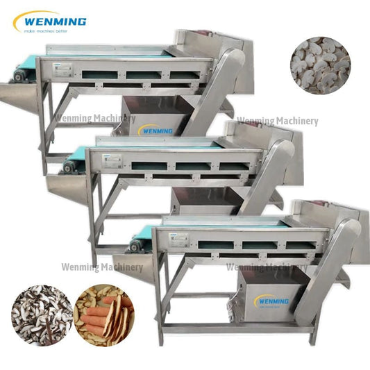 Automatic Mushroom Slicing Machine Industrial Mushroom Slicer – WM