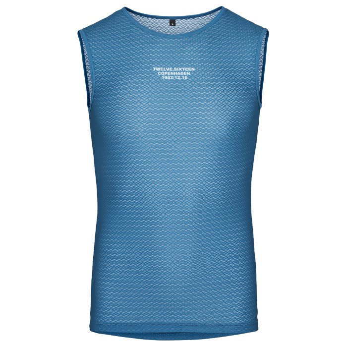 Cykelundertrøje Tanktop Blå - XL