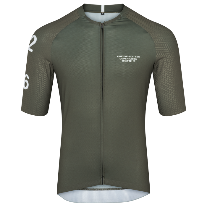 Se Sky Pro Jersey Rilfe Grøn - XL hos Twelve Sixteen