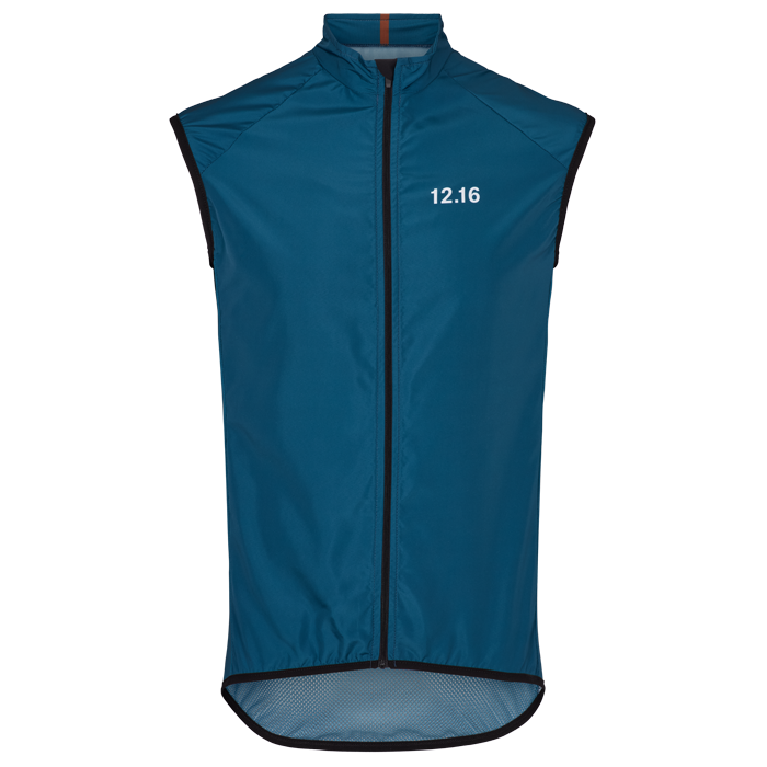 Se Cykelvest Unik Microfiber 171 blå - XXXL hos Twelve Sixteen