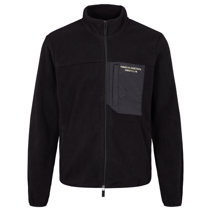 Billede af Fleece Jakke Sort - Medium