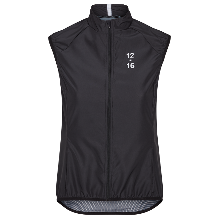 Cykelvest Unik Microfibre 174 Sort kvinder - XXL