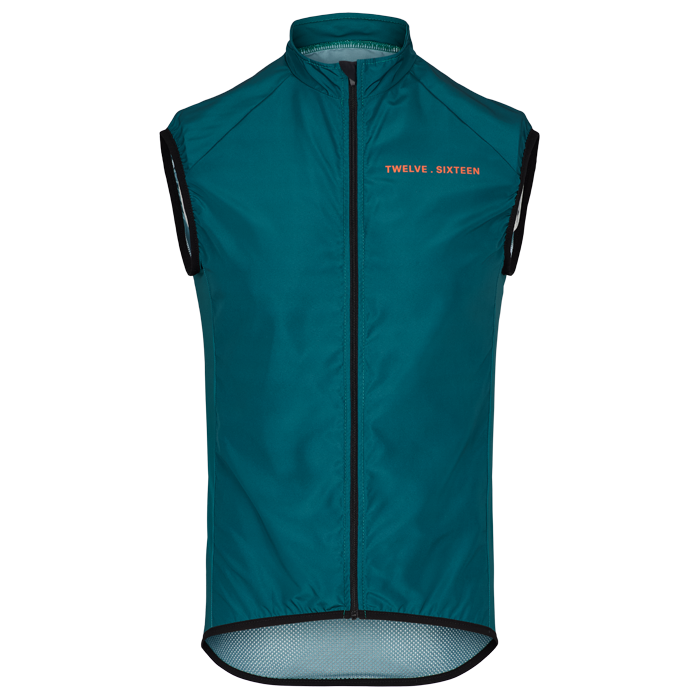 Cykelvest unik Microfibre 136 Grøn - XL