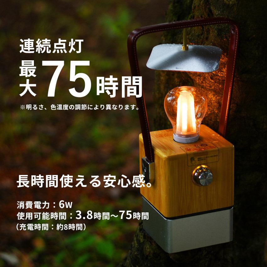 bamboo led lamp