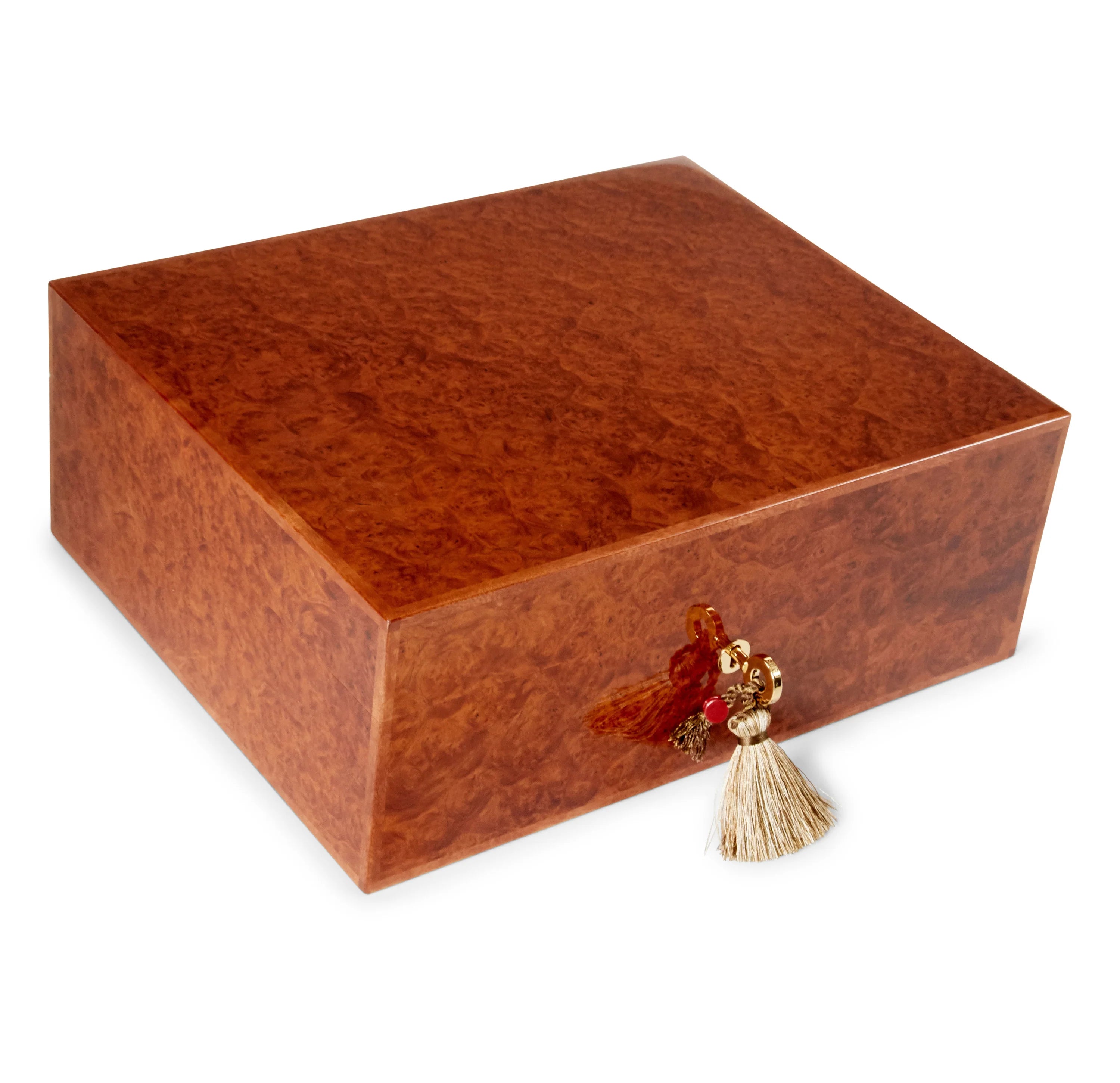Elie Bleu Amboyna Burl Classic Humidor (110 Cigars)