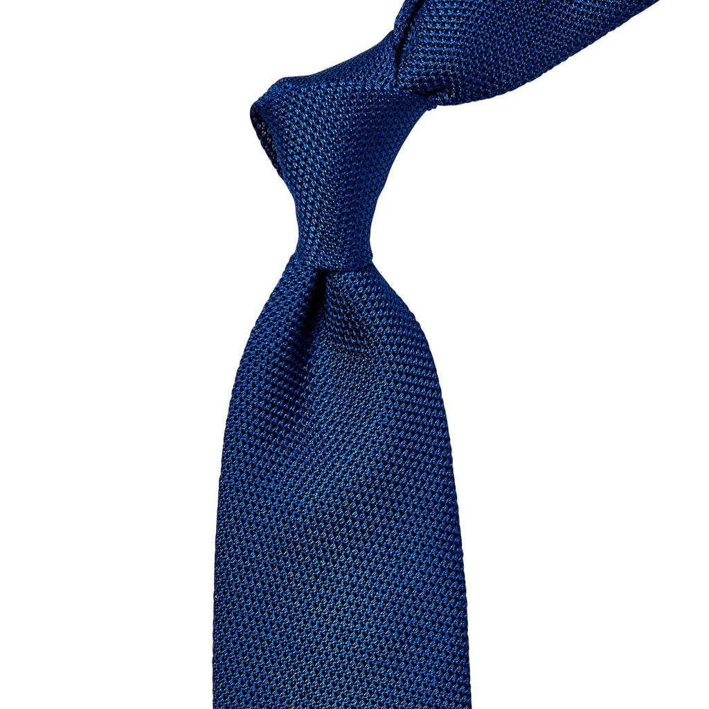 Sovereign Grade Grenadine Fina Bright Blue Tie – KirbyAllison.com