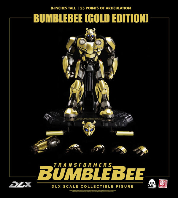 Threezero 3Z0294-EX Transformers: Bumblebee DLX Bumblebee (Gold