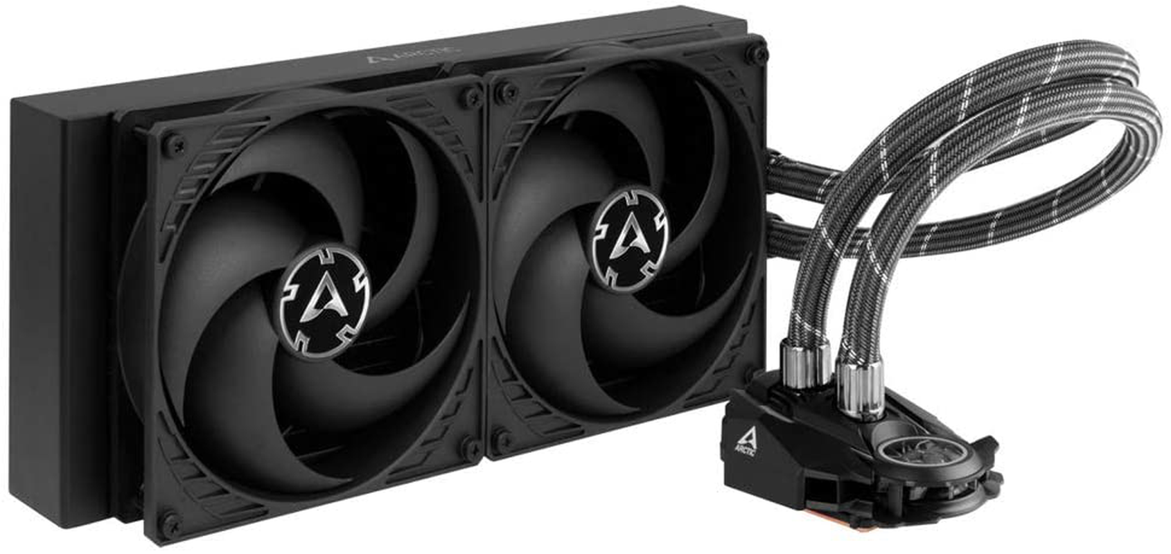 ARCTIC Liquid Freezer II 280 - Multi Compatible All-In-One CPU AIO Water Cooler, Compatible with Intel & AMD, Efficient PWM Controlled Pump, Fan Speed: 200-1700 RPM (Controlled via PWM)
