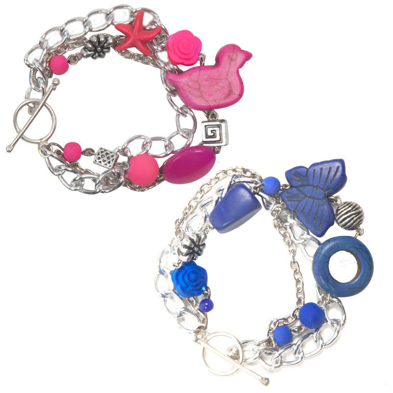 Enchanted bracelet Pink & Blue