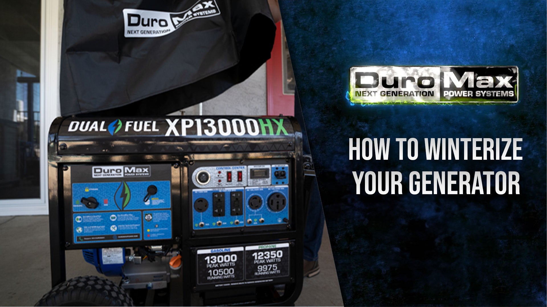 How to Winterize your generator