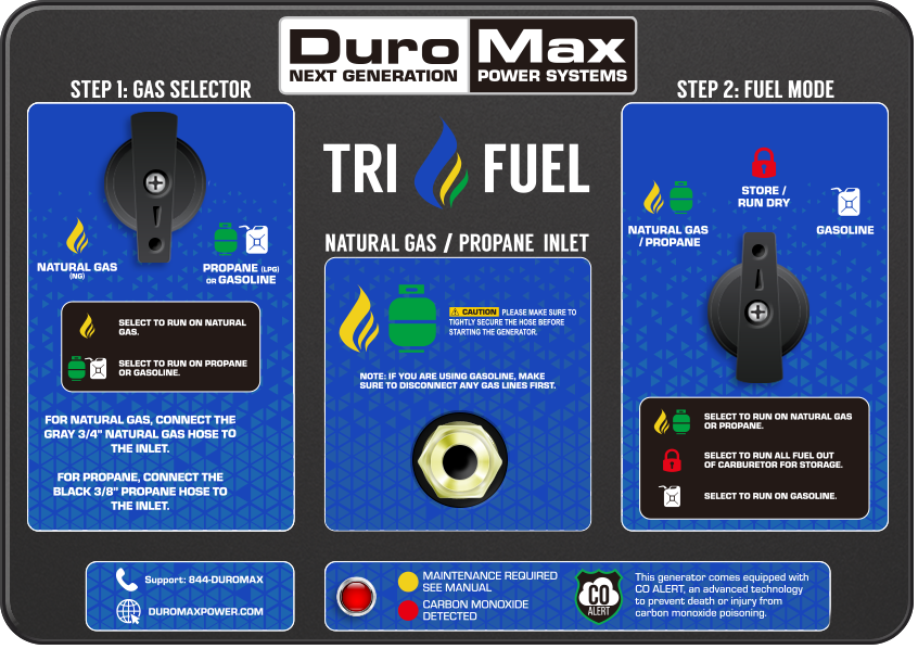 Duromax Natural Gas Generator