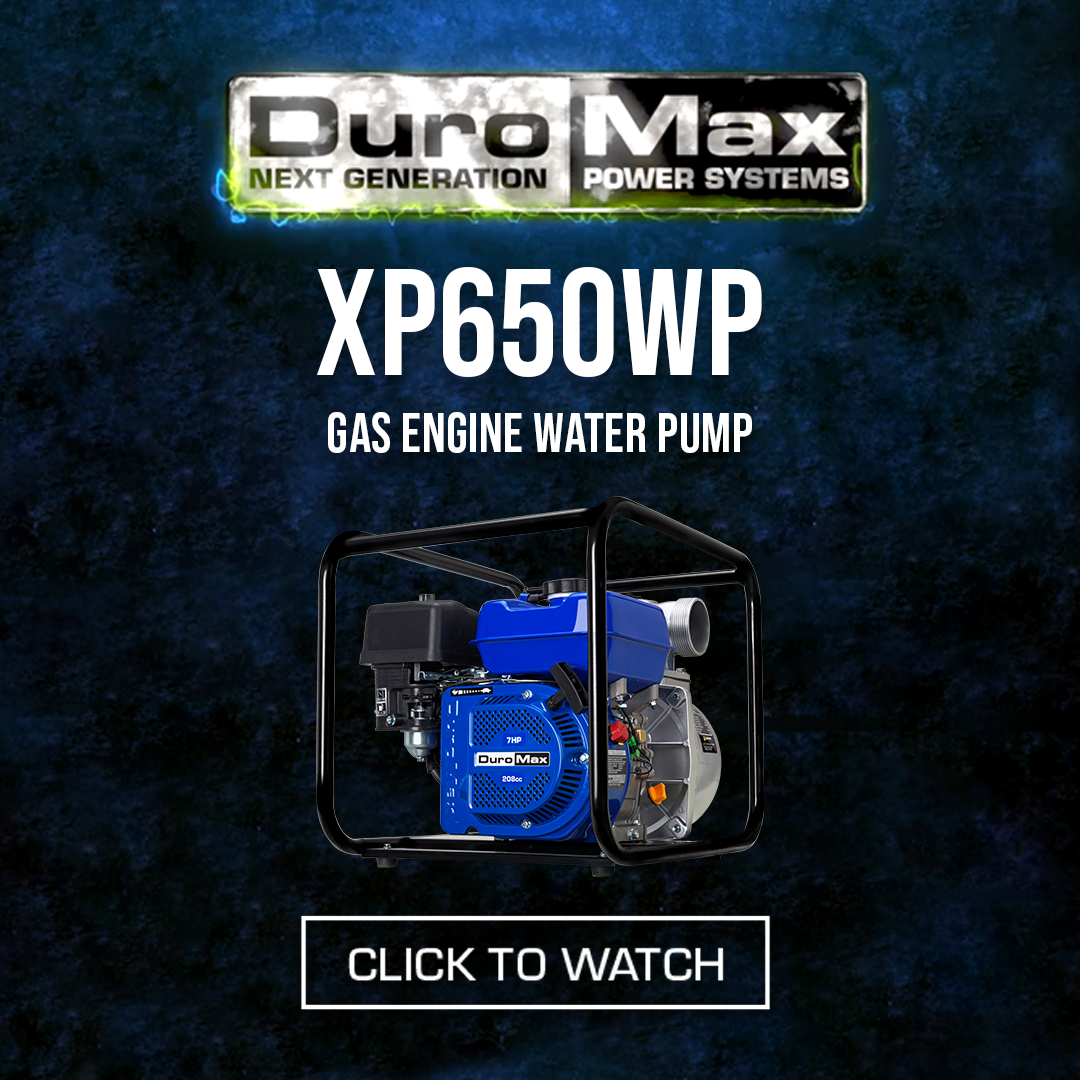 8cc 2 Gpm 3 600 Rpm 3 Inch Gasoline Engine Portable Water Pump Xp650wp Duromax Power Equipment