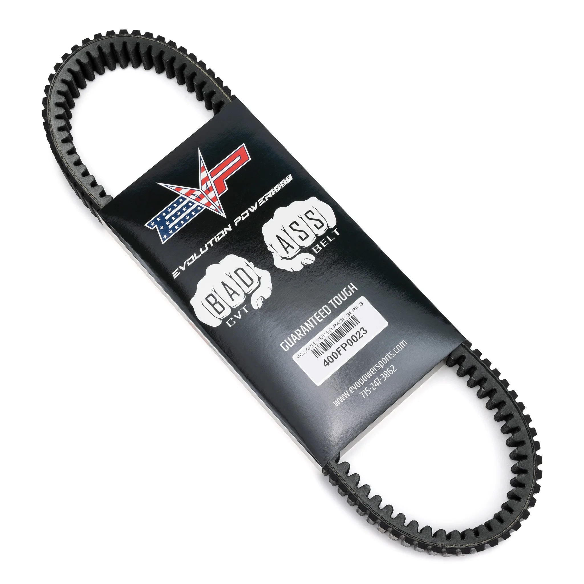 EVO POWERSPORTS - BAD ASS DRIVE BELTS FOR 2016-'20 POLARIS RZR XP TURBO & TURBO S - 400FP0023