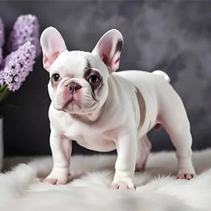 Lilac Pied French Bulldogs