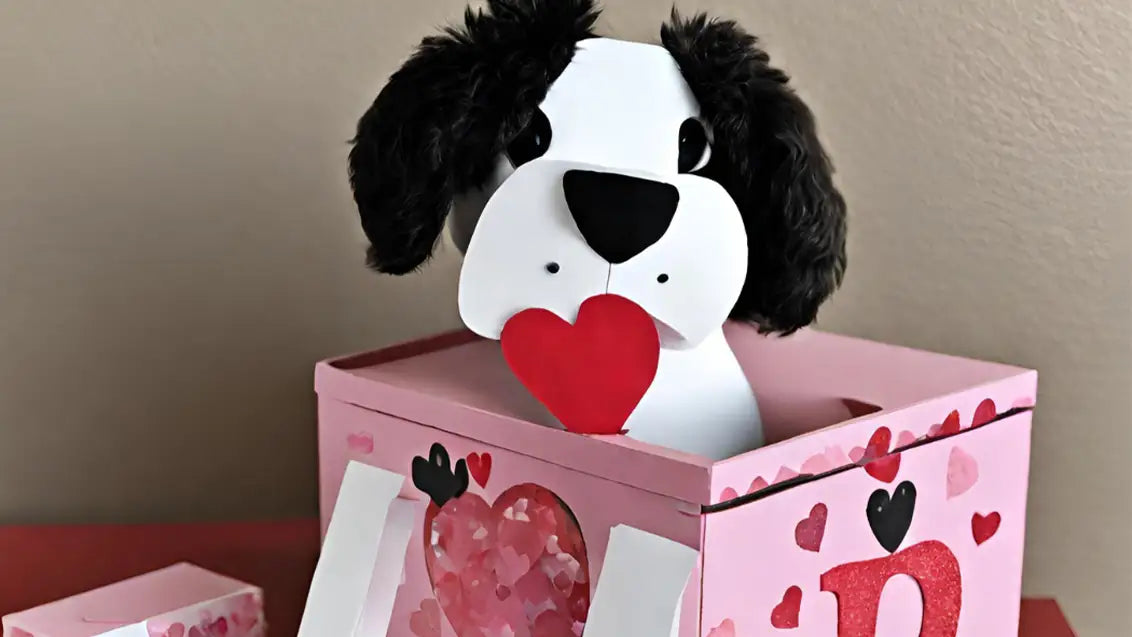 dog valentines box