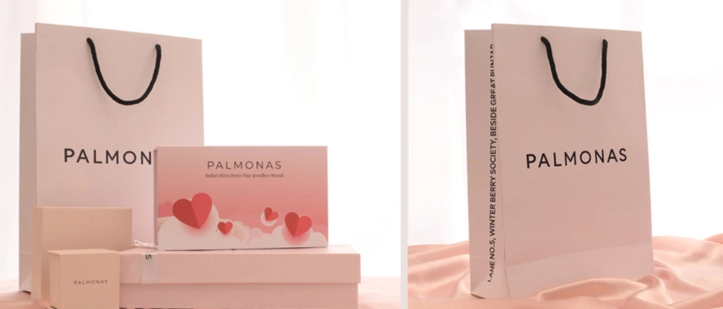 Shop from www.palmonas.com and avail the beautiful packaging that comes with it!