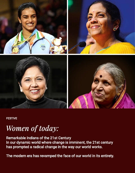 Women of today: Remarkable Indians of the 21st Century