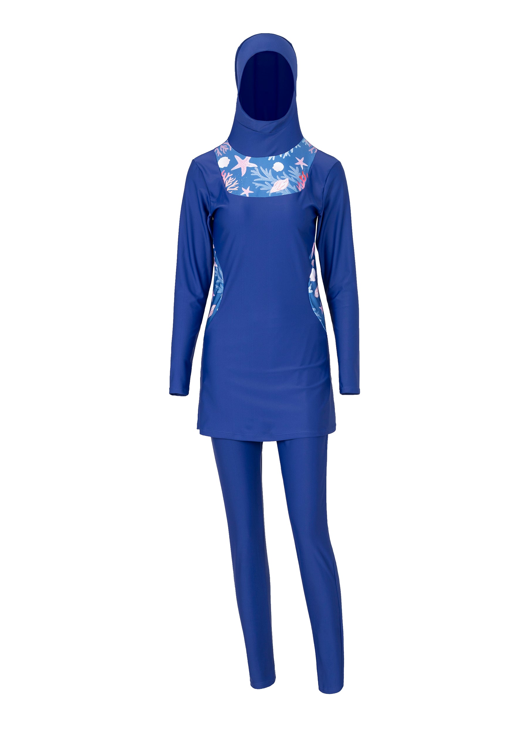 4POSE Women's Full Body Burkini Hijab 3-Piece Swimsuit Set