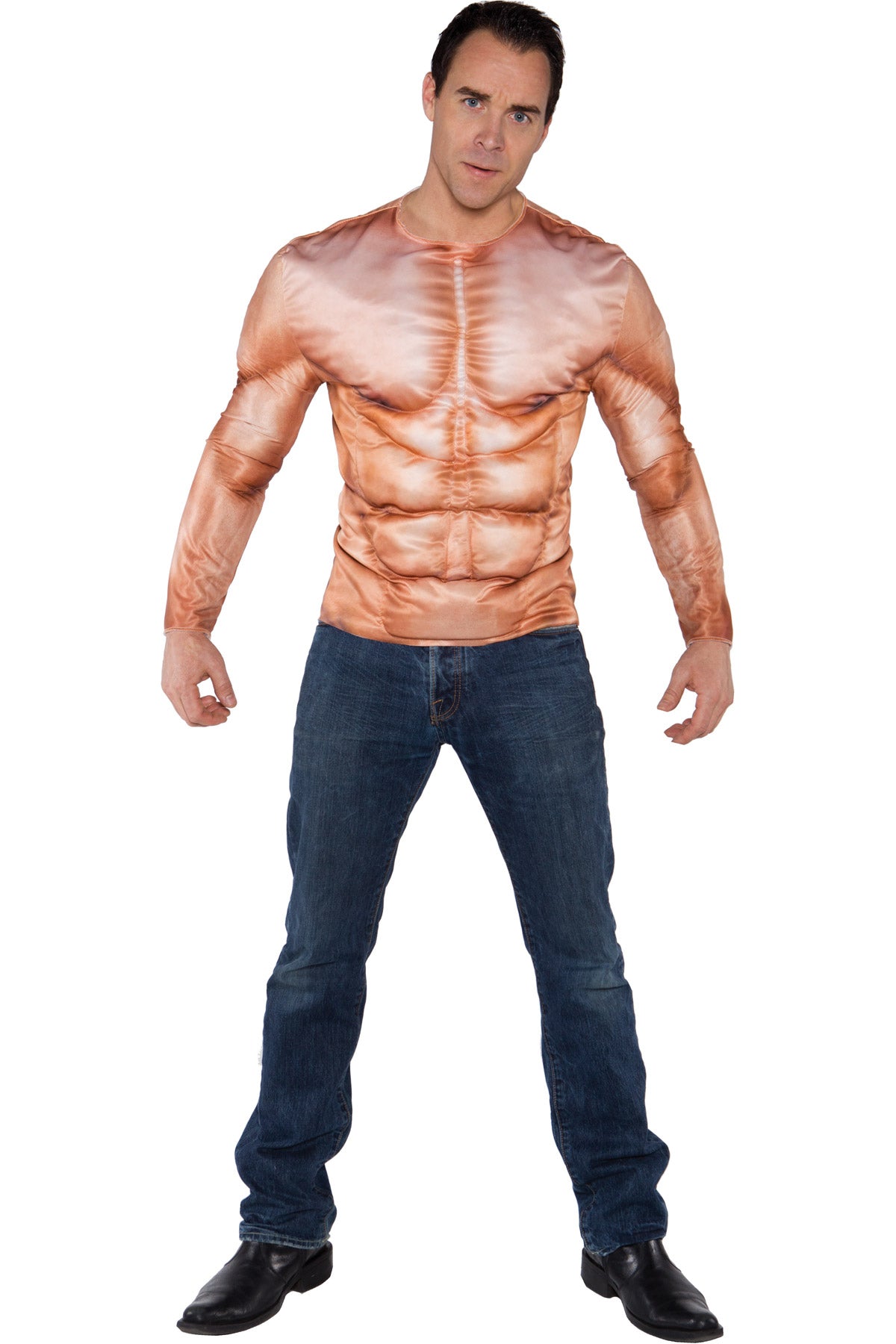 Underwraps Photo Real Shirt - Muscles Padded 29708