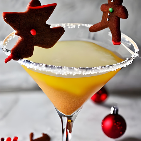 Make a Christmas Treat with the Gingerbread Martini