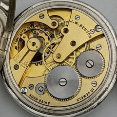 J.W.Benson pocket watch movement from other companies