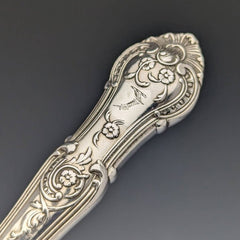 silver handle