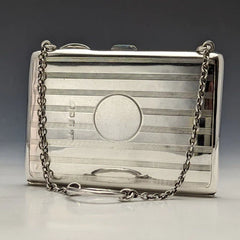 card case with chain