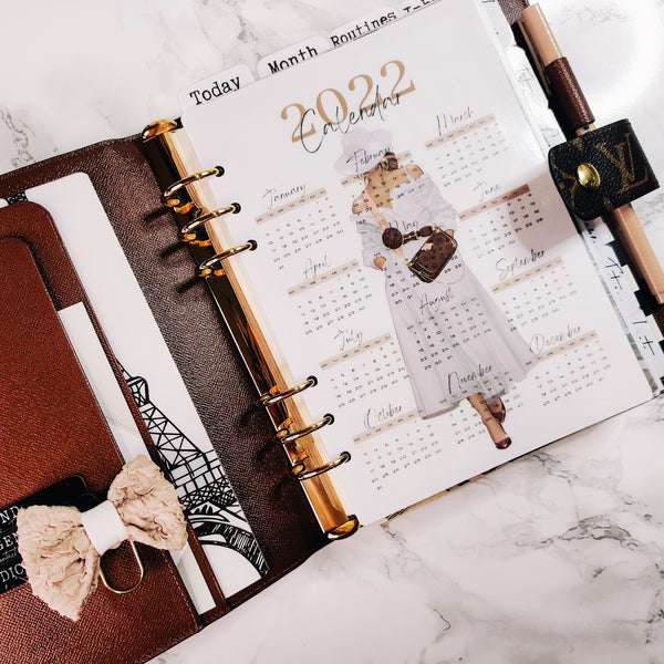 2021 Bullet Journal Set Up, Louis Vuitton Desk Agenda