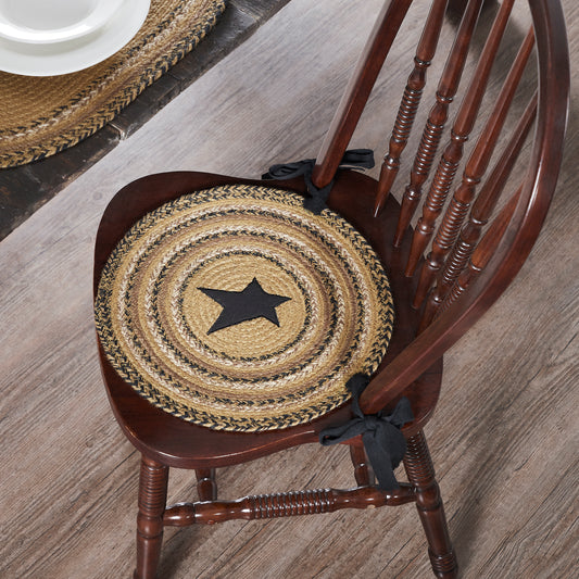 Primitive Chair Pad Country Star Seat Cushion VHC Brands – VHC Brands Home  Decor